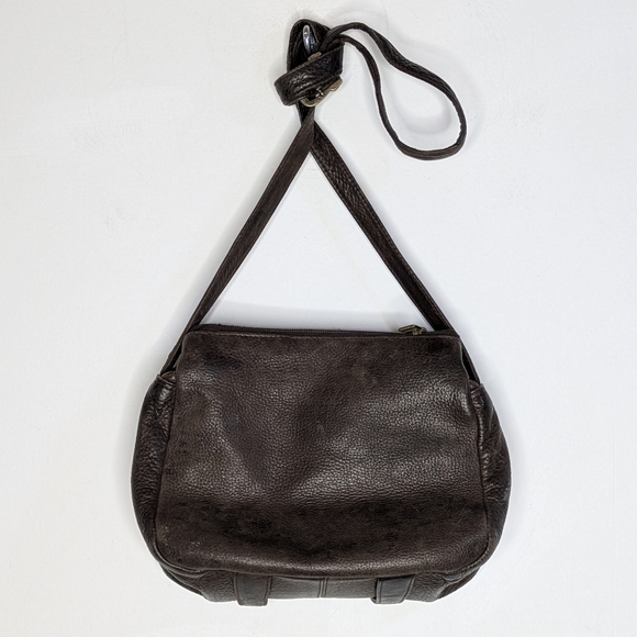 Vintage Wilsons Leather Dark Brown Long Strap Purse - Picture 6 of 10